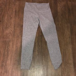 grey yoga pants